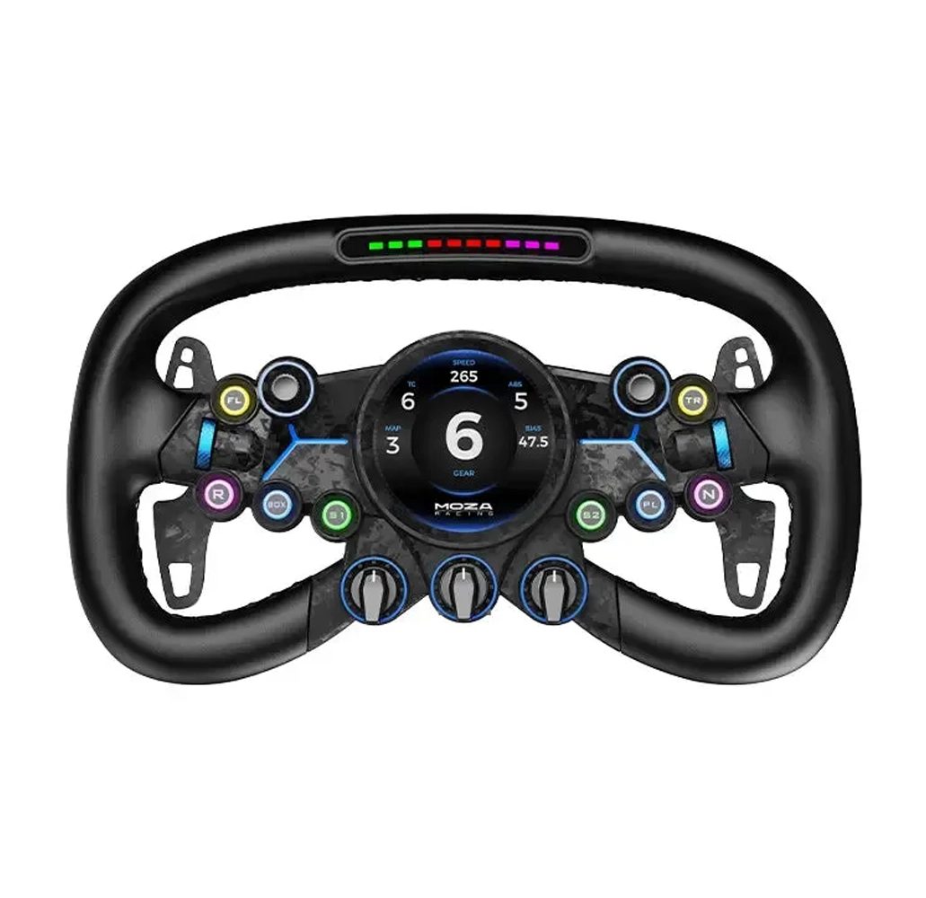 Moza Vision GS Steering Wheel | Timón + QR