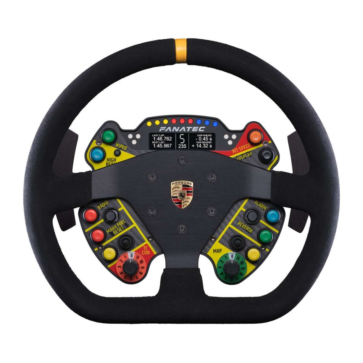 Fanatec ClubSport Porsche 911 GT3 R V2 Suede | Timón + QR2