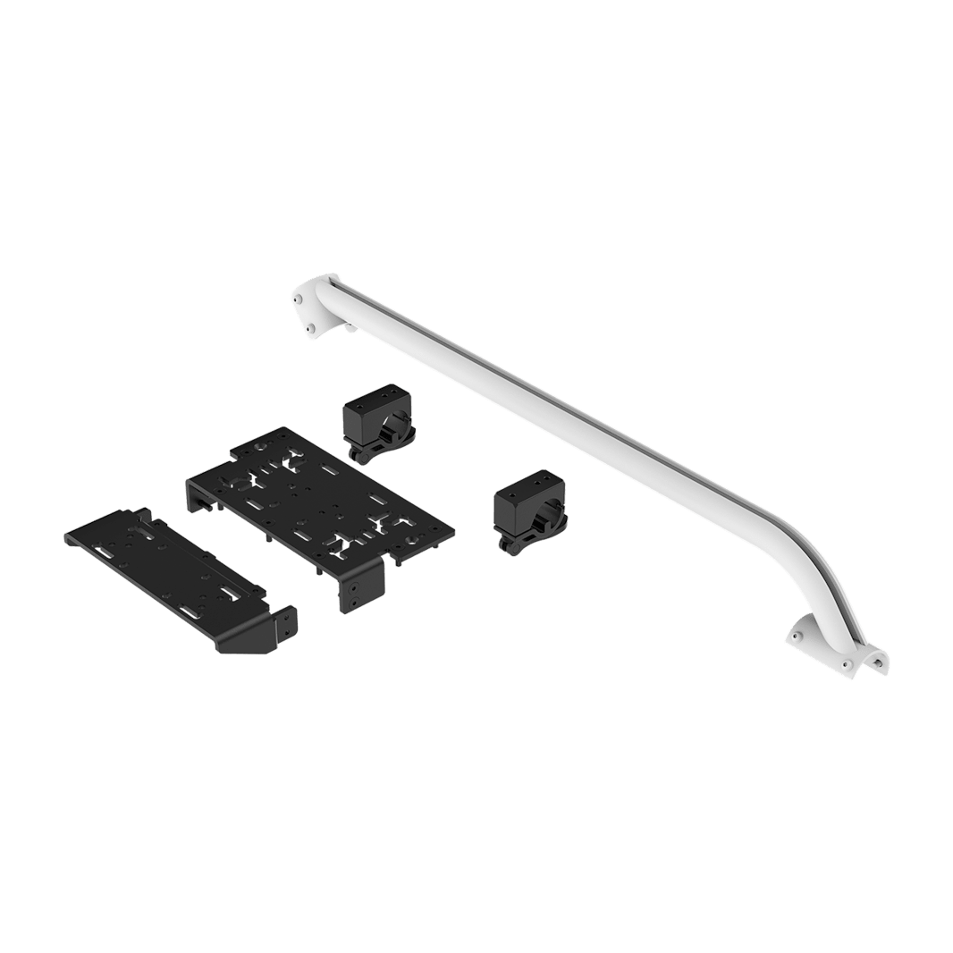 Fanatec GT Cockpit Shifter Mount (Blanco) | Soporte de Palanca Izquierdo