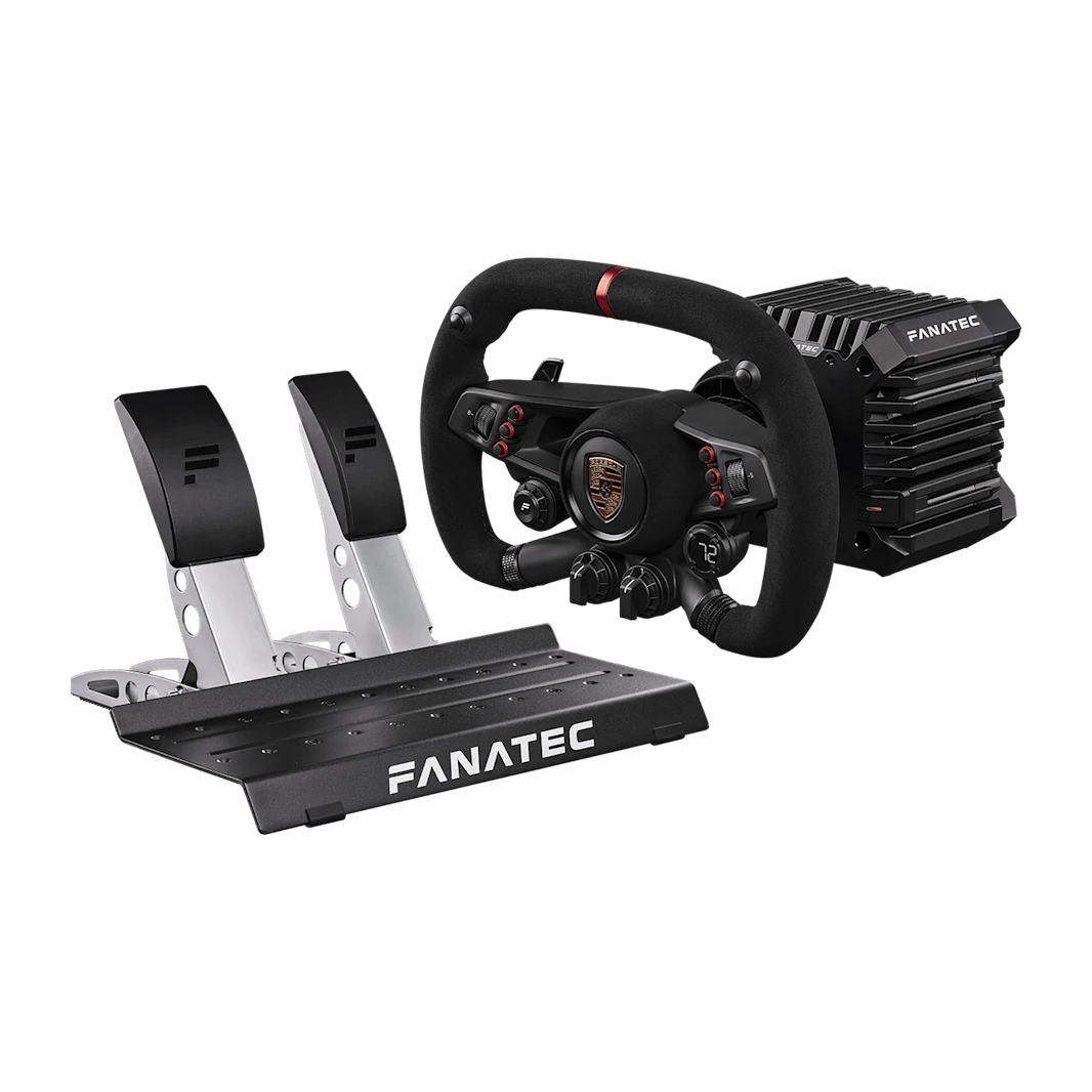 Fanatec CSL DD Porsche Vision GT Bundle (5 Nm) | Volante Direct Drive + Pedales