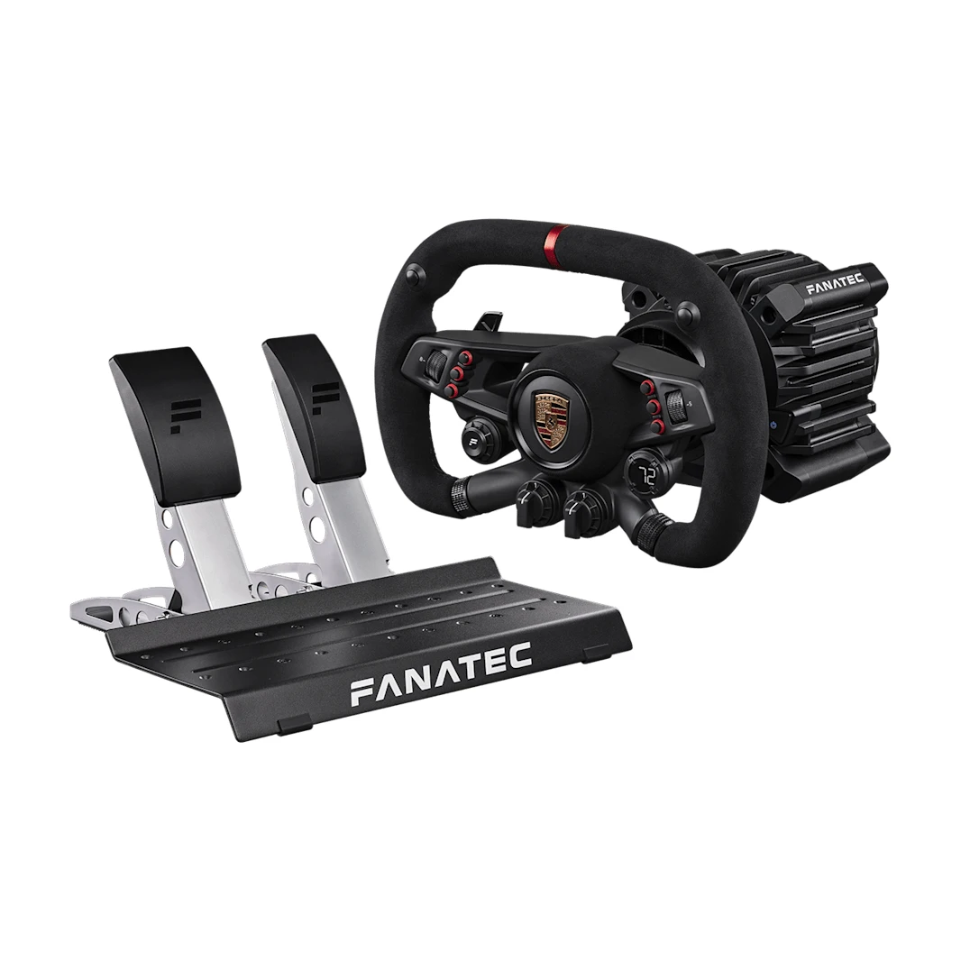 Fanatec GT DD Pro Porsche Vision GT Bundle (8 Nm) | Volante Direct Drive + Pedales
