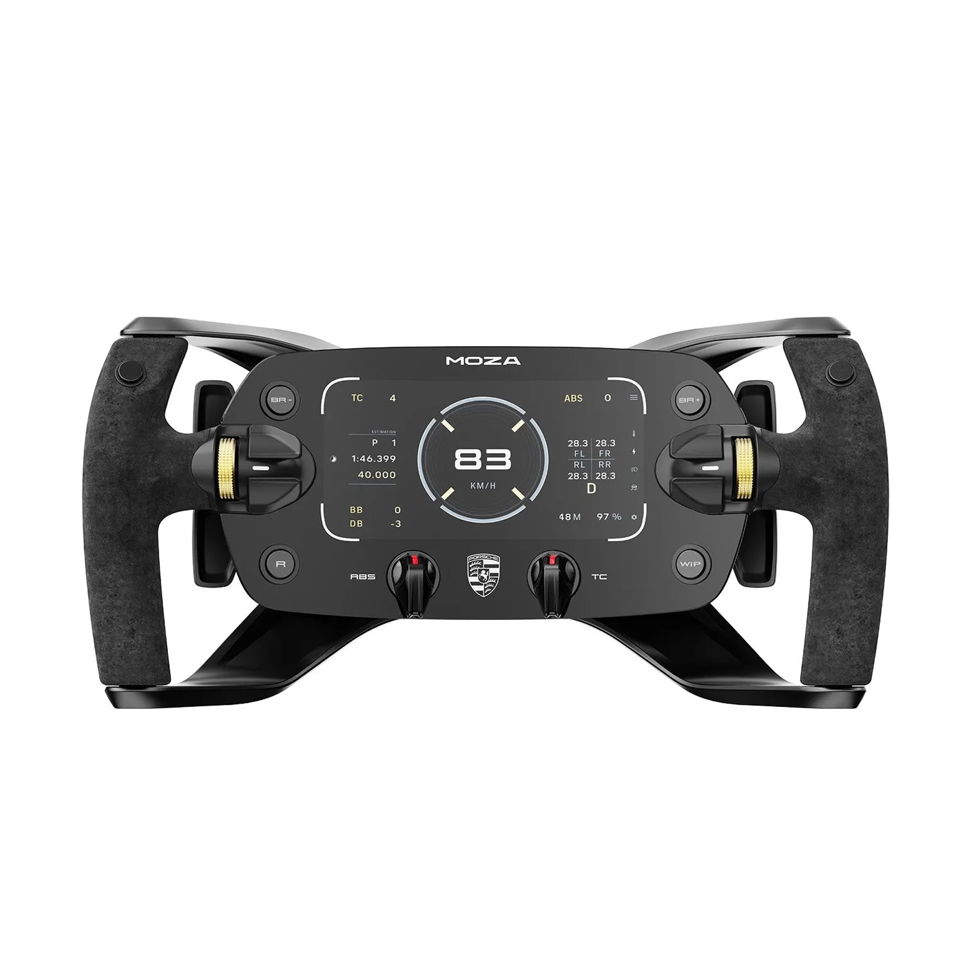 Moza Porsche Mission R Steering Wheel | Timón + QR
