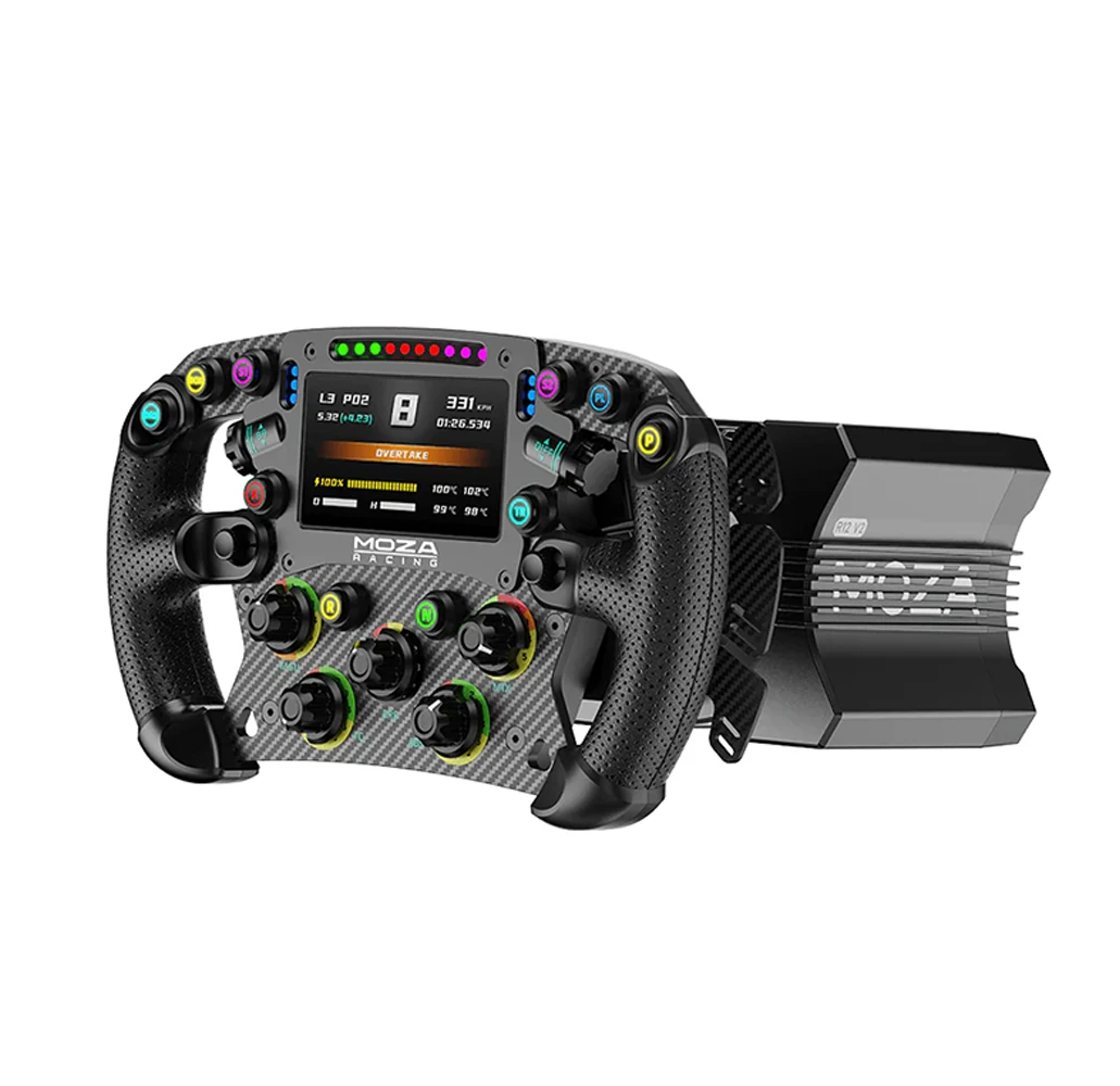 Moza R12 FSR2 Bundle (12 Nm) | Volante Direct Drive