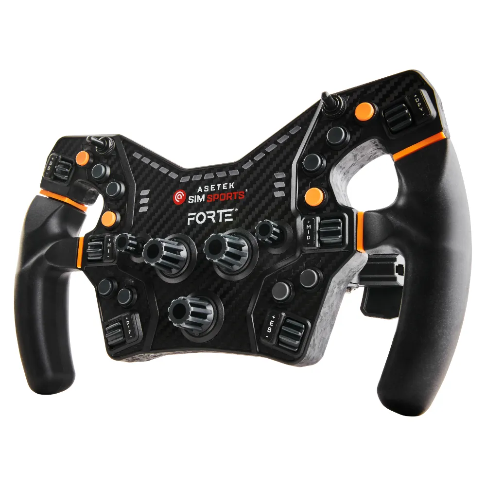 Asetek Forte Formula Steering Wheel | Timón + QR