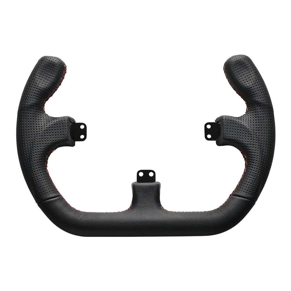 Asetek Open D Black Leather Rim
